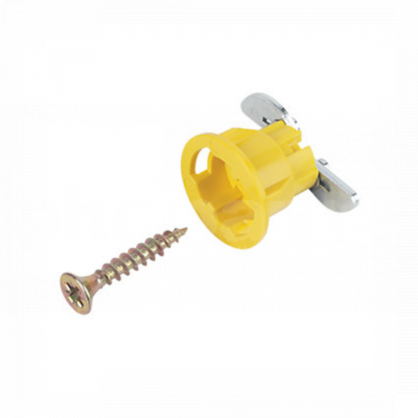 GripIt Plasterboard Fixing, 15mm Yellow, Pack 4 - FX0110