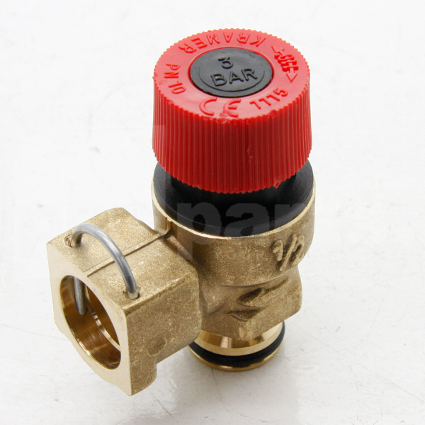 Safety Relief Valve (Push Fit) CSI120, HE120, L/Star, Silver - RH0063