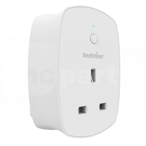 Heatmiser neoPlug Smart Electrical Plug, White - TN1548