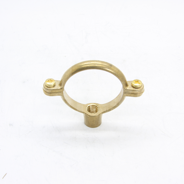 Pipe Ring, Single, 42mm, Cast Brass (10mm Tapped) - PJ4425