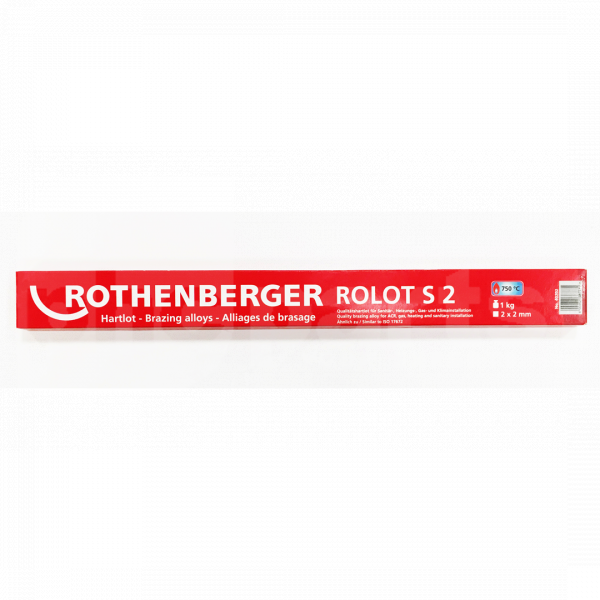 Rothenberger Rolot S2 Solder Rods, 1kg Pack - SM1042