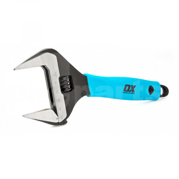 Adjustable Wrench, Extra Wide Jaw, 12in / 300mm, OX Pro - TK10419