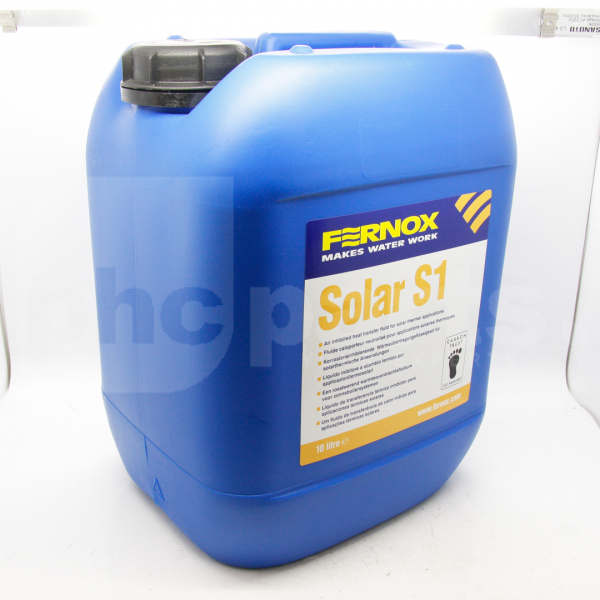 Fernox Solar S1 Heat Transfer Fluid, 10Ltr (Premixed) - FC1105