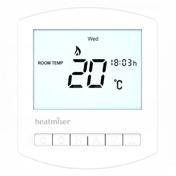 Room Thermostat, Programmable, 230v, Heatmiser Slimline - TN1432