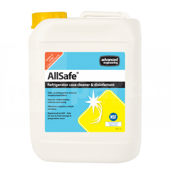 OBSOLETE - AllSafe Case Cleaner & Disinfectant, 5Ltr Concentrate - FC8585