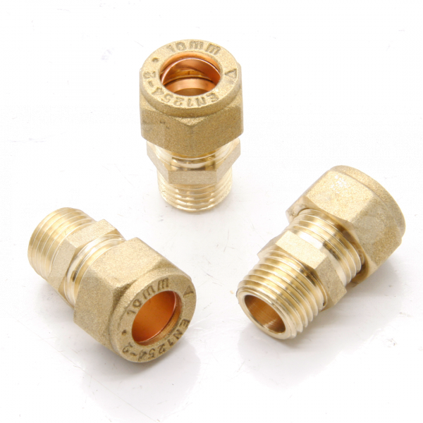 Coupler, MIxC 10mm x 1/4in Compression - PF1060