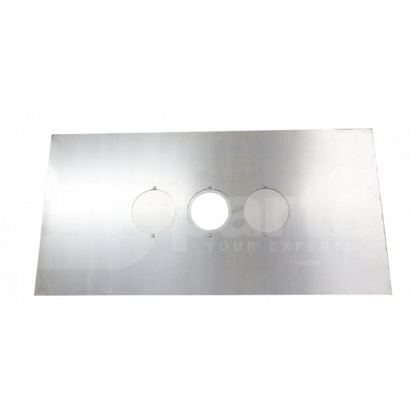 Register Plate, 1220 x 600mm, for 5/6in Pipe, 2 Access Door - 9300150