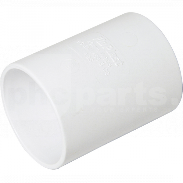 FloPlast ABS Solvent Waste Coupling 40mm White - PP4130