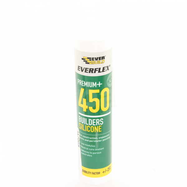Silicone, All Weather, 310ml Tube, Clear, Everflex 450 - JA7065