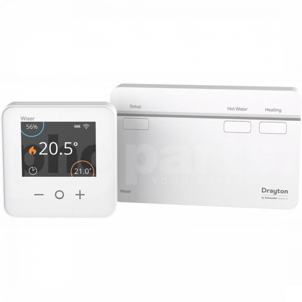 Drayton Wiser Thermostat Kit 2, 2 Channel - TN6112