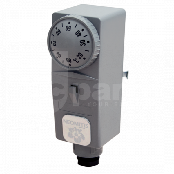 Cylinder / Pipe Thermostat, 20-90 DegC, Neomitis CTH - NE2210