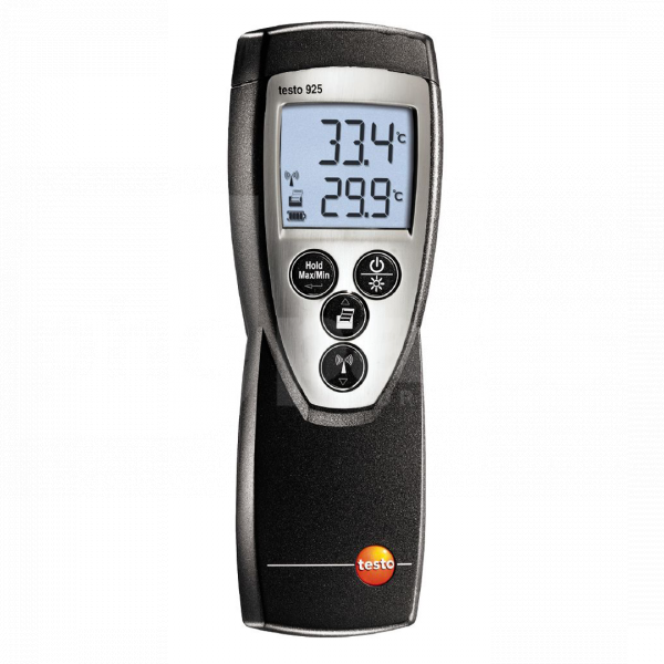 Digital Thermometer, Testo  925, -60 to 1000 Deg C and Hold - TJ1595