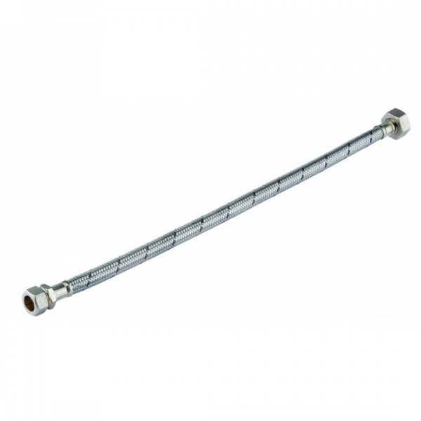Flexible Tap Connector 15mm x 3/4in x 500mm Long (WRAS Approved) - BH0857