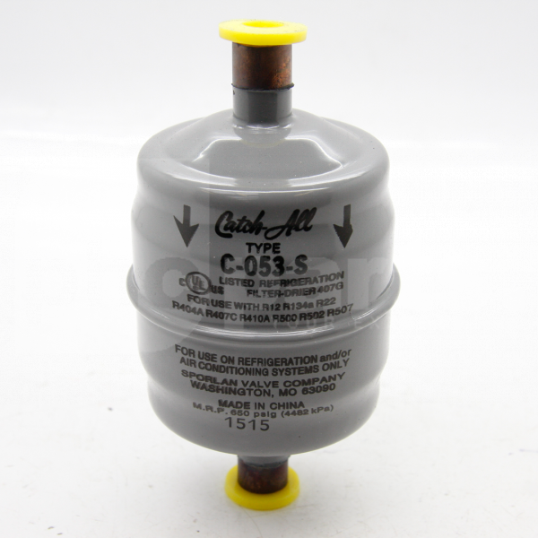 Catch-All Filter Drier, Type C-053-S, 3/8in Solder Connections - BH4860