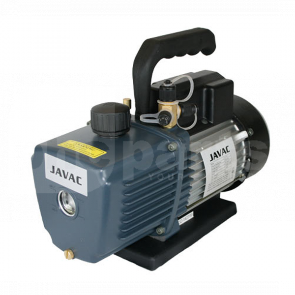 Vacuum Pump, Javac CC31, 2 Stage,  Dual Voltage 110/240v, 1.4cfm - TJ3404