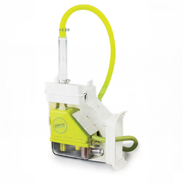 Condensate Pump, Aspen Silent+ Mini Lime c/w BBJ Trunking - PE1643