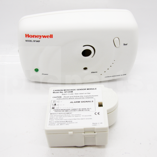 OBSOLETE - Carbon Monoxide Detector, SF340F, Hard Wired c/w Relay Outp - TJ2506