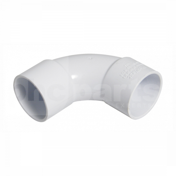 FloPlast ABS Solvent Waste 92.5Deg Bend 32mm White - PP4255