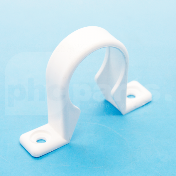 FloPlast Push Fit Waste Pipe Clip, 32mm, White - PP5602