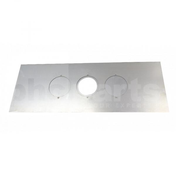 Register Plate, 1066 x 380mm, for 5/6in Pipe, 2 Access Door - 9300100