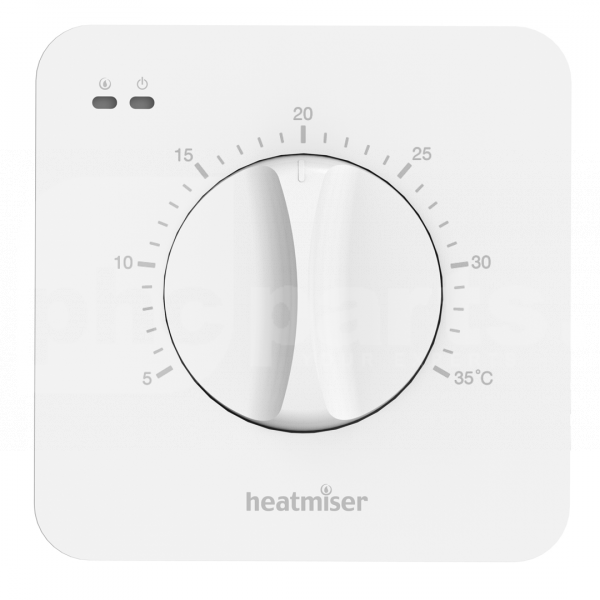Room Thermostat with Set Back Function, Heatmiser DS-SB - TN1422