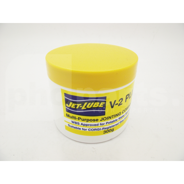 Jet Lube V2+ Universal Jointing Compound, 300g Tub (Gas, Water, Oil) - JA5090
