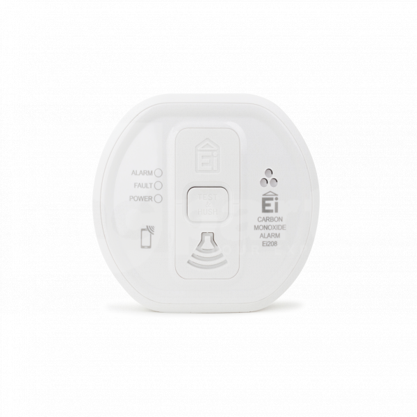 Carbon Monoxide Alarm, Aico Ei208, 10 Year Battery - TJ2602