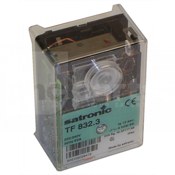 Control Box, Oil, Satronic TF832.3, 240v, 2-Stage - SF0043