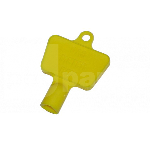 Key, Yellow, Gas Meter Housing (Box) - TK10098