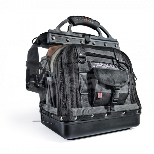Veto Pro Tool Bag, Tech LC, 53 Pockets, 5yr Warranty - TJ6002