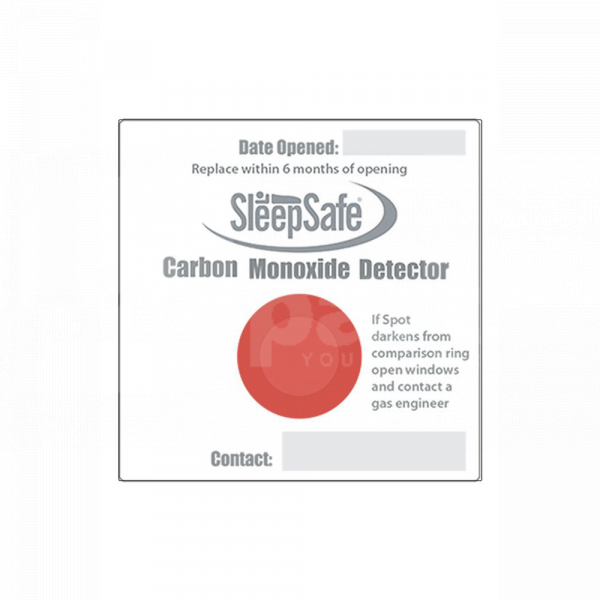 Carbon Monoxide (CO) Detector, Card (Single Pack) - TJ9208