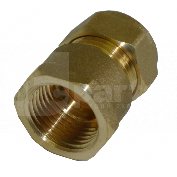 Coupler, FIxC 15mm x 1/2in Compression - PF1150