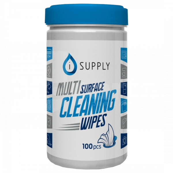 Multi Surface Cleaning Wipes, Anti-Bacterial, 100 Wipe Tub - CF1345