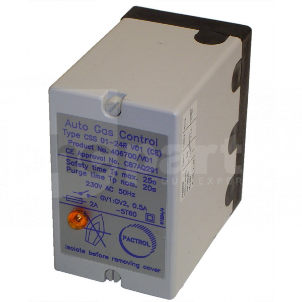 Control Box, Pactrol CSS-01-24R, X Series (A/I), PV/RPV & HE - PB1065