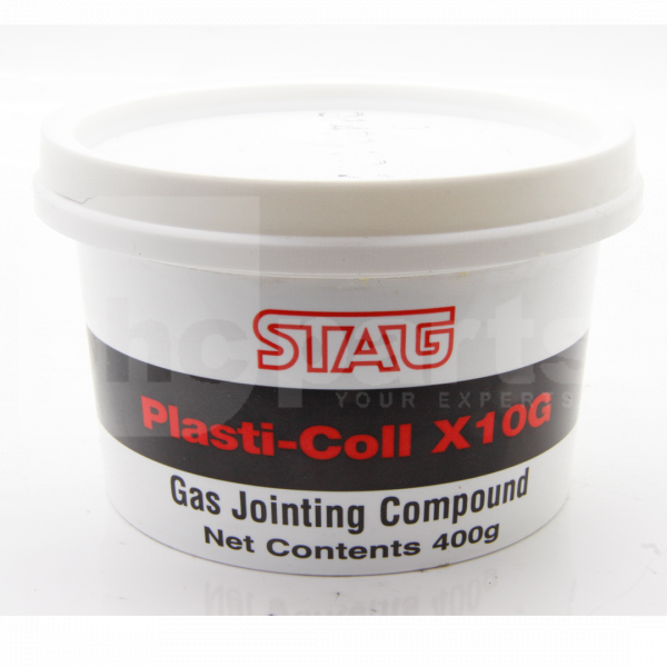 OBSOLETE - STAG Plasti-coll X10G Gas Jointing Compound, 400g Tub - JA5080