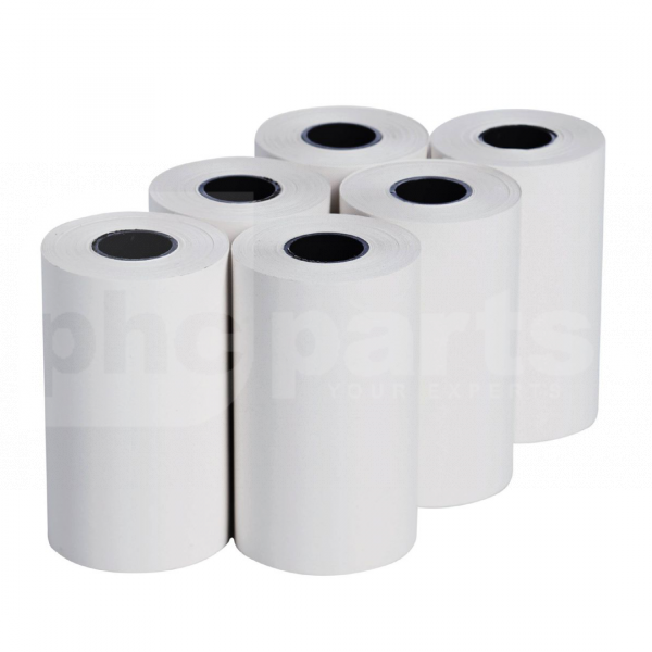 Paper Roll (Pk 6) for Testo Printer (legible for up to 10 years) - TJ1426