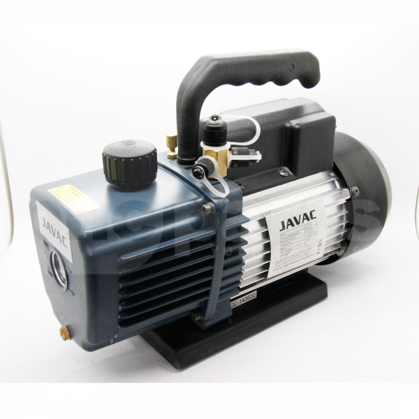 Vacuum Pump, Javac CC-141, 2 Stage, Dual Voltage 110/240V, 5.3cfm - TJ3406