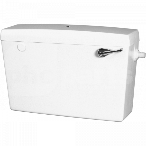 Exposed Cistern, Elan Low Level, Side Entry, 6/7/9L Syphon - BSW1102