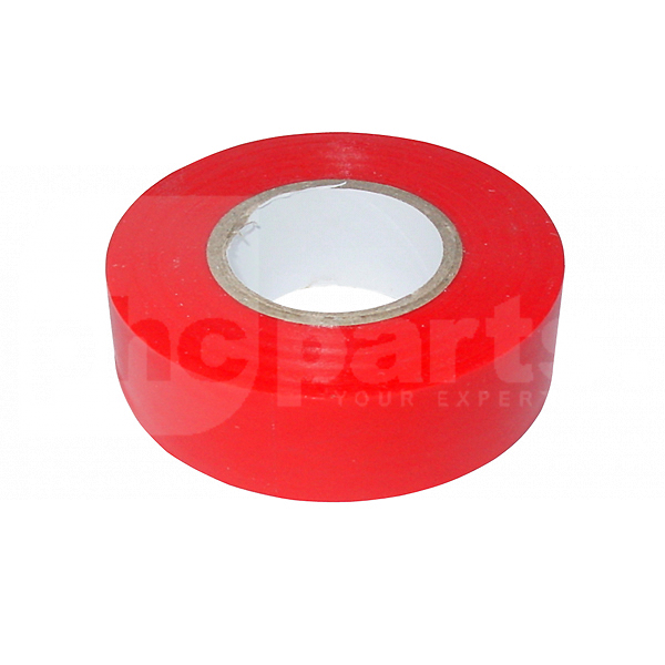 Insulation Tape, Red PVC, 19mm x 20m Roll - ED6071