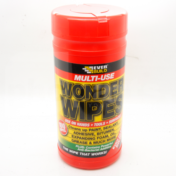 Hand Wipes, Multi-use Wonder Wipes, Anti-Bacterial (100 Wipes - CF1330
