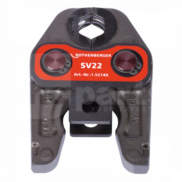 SV Profile 22mm Press Jaws for Rothenberger ROMAX (not Compact) - TK7723
