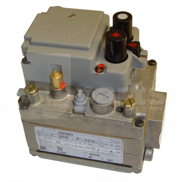 Gas Control, Elettrosit 0810156, 1/2in BSP 240v - SI1020