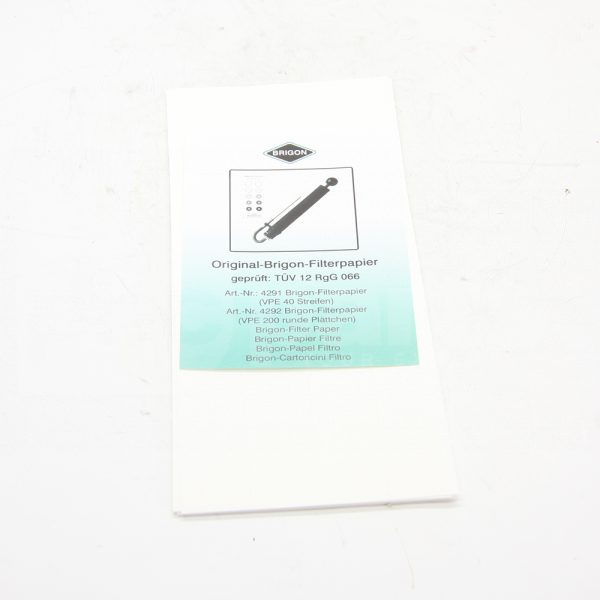 Smoke Test Papers, 10 Sheets x 4 Strips - TJ1060