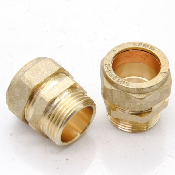 Coupler, MIxC 22mm x 3/4in Compression - PF1080