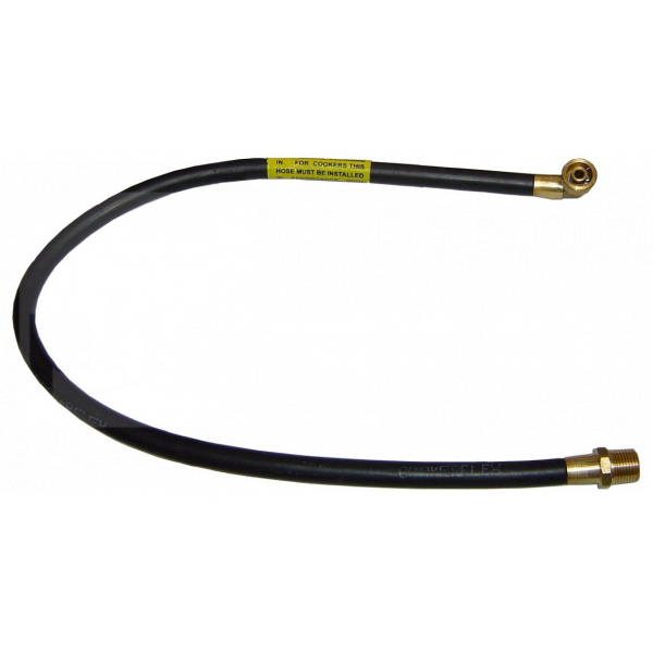 Gas Cooker Hose, 4ft. x 1/2in Micropoint Type (3/8in Bore), NG - BJ1010