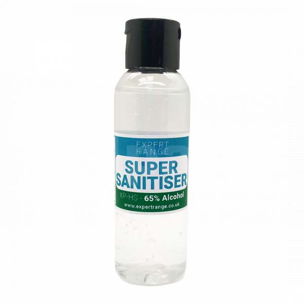 Super Sanitiser Hand Sanitiser, 100ml, Alcohol Based, Expert Range - CF1382