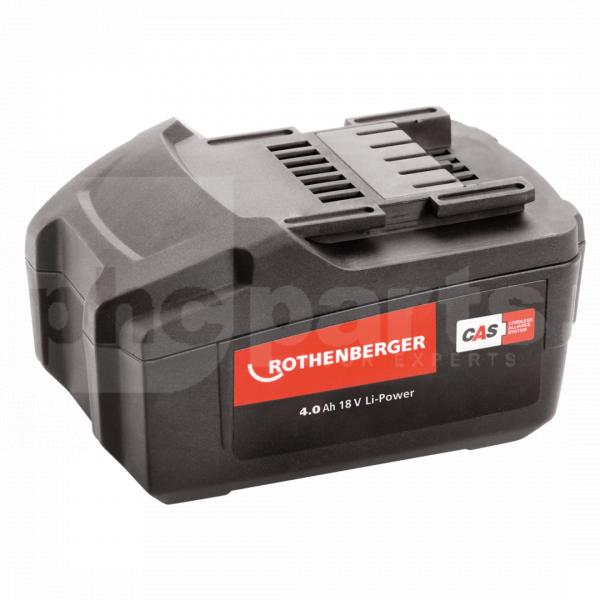 Battery Pack, 18V / 4.0Ah Li-Ion, for Rothenberger ROMAX - TK7780